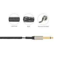 Cable De Audio 6.35mm Macho A Macho De 3mt Ugreen 